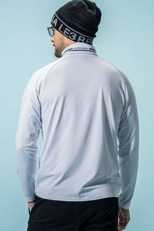 画像4: 1piu1uguale3 RELAX ウノピゥウノウグァーレトレ リラックス 裏起毛ハイネックロゴロングTシャツ / スノーボード / スノーウェア /インナー{-BEA}