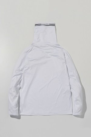 画像15: 1piu1uguale3 RELAX ウノピゥウノウグァーレトレ リラックス 裏起毛ハイネックロゴロングTシャツ / スノーボード / スノーウェア /インナー{-BEA}