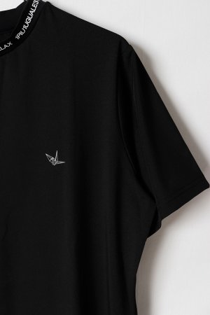 画像3: 1piu1uguale3 RELAX ウノピゥウノウグァーレトレ リラックス RUNNING COLLAR LOGO T-SHIRT{-BFS}