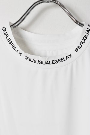 画像2: 1piu1uguale3 RELAX ウノピゥウノウグァーレトレ リラックス RUNNING COLLAR LOGO T-SHIRT{-BFS}