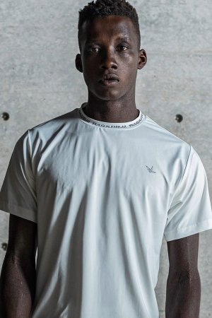 画像8: 1piu1uguale3 RELAX ウノピゥウノウグァーレトレ リラックス RUNNING COLLAR LOGO T-SHIRT{-BFS}