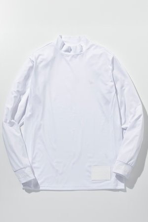 画像8: 1piu1uguale3 RELAX ウノピゥウノウグァーレトレ リラックス ラインロゴラッシュガードロングTシャツ{-BFS}