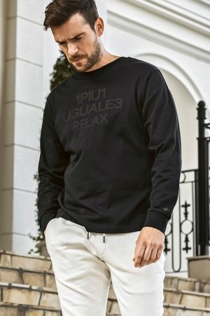 画像6: 1piu1uguale3 RELAX ウノピゥウノウグァーレトレ リラックス ツイルロゴアップリケロングTシャツ{-BFS}