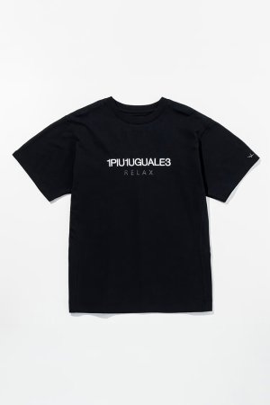 画像8: 1piu1uguale3 RELAX ウノピゥウノウグァーレトレ リラックス リバースロゴ半袖Tシャツ{-BFS}
