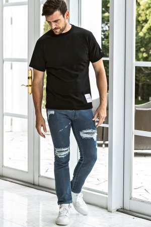 画像2: 1piu1uguale3 RELAX ウノピゥウノウグァーレトレ リラックス ネームパッチ半袖Tシャツ{-BFS}