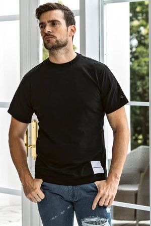 画像3: 1piu1uguale3 RELAX ウノピゥウノウグァーレトレ リラックス ネームパッチ半袖Tシャツ{-BFS}