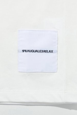 画像11: 1piu1uguale3 RELAX ウノピゥウノウグァーレトレ リラックス ネームパッチ半袖Tシャツ{-BFS}