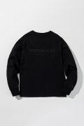 1piu1uguale3 RELAX ウノピゥウノウグァーレトレ リラックス スタッズロゴロングTシャツ{-BFA}