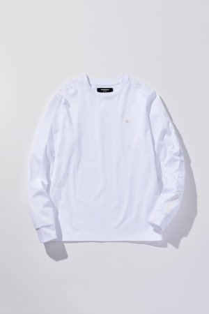 画像1: 1piu1uguale3 RELAX ウノピゥウノウグァーレトレ リラックス シルケット天竺スリーブラインロングTシャツ{-BFA}