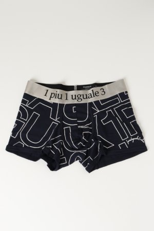 画像1: 1piu1uguale3 RELAX ウノピゥウノウグァーレトレ リラックス EDGE LOGO BOXER PANTS{-BBS}