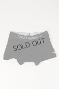 1piu1uguale3 RELAX ウノピゥウノウグァーレトレ リラックス BACK PRINT LOGO BOXER PANTS{-BBS}