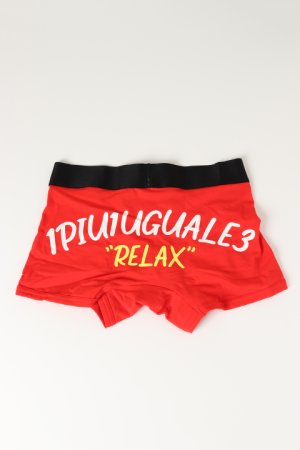 画像3: 1piu1uguale3 RELAX ウノピゥウノウグァーレトレ リラックス BACK PRINT LOGO BOXER PANTS{-BBS}