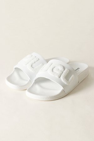 画像1: 1piu1uguale3 RELAX ウノピゥウノウグァーレトレ リラックス MONOTONE SAGARA LOGO SHOWER SANDAL{-BAS}