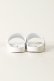 画像3: 1piu1uguale3 RELAX ウノピゥウノウグァーレトレ リラックス MONOTONE SAGARA LOGO SHOWER SANDAL{-BAS} (3)