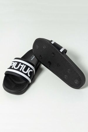 画像3: 1piu1uguale3 RELAX ウノピゥウノウグァーレトレ リラックス ラインロゴシャワーサンダル{-BES}