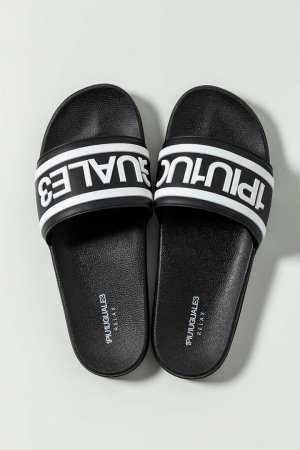 画像4: 1piu1uguale3 RELAX ウノピゥウノウグァーレトレ リラックス ラインロゴシャワーサンダル{-BES}