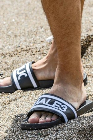 画像7: 1piu1uguale3 RELAX ウノピゥウノウグァーレトレ リラックス ラインロゴシャワーサンダル{-BES}