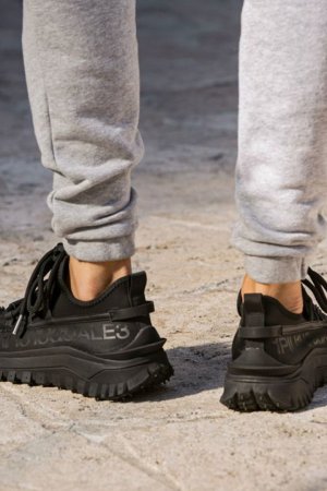 画像4: 1piu1uguale3 RELAX ウノピゥウノウグァーレトレ リラックス ボリュームソールサイドロゴスニーカー{-BEA}