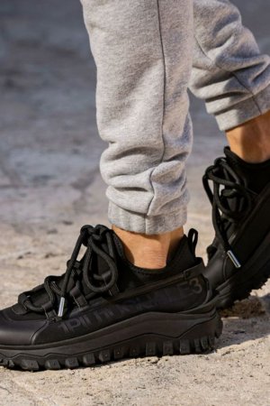 画像5: 1piu1uguale3 RELAX ウノピゥウノウグァーレトレ リラックス ボリュームソールサイドロゴスニーカー{-BEA}