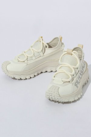 画像1: 1piu1uguale3 RELAX ウノピゥウノウグァーレトレ リラックス ボリュームソールサイドロゴスニーカー{-BEA}