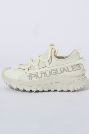 画像2: 1piu1uguale3 RELAX ウノピゥウノウグァーレトレ リラックス ボリュームソールサイドロゴスニーカー{-BEA}