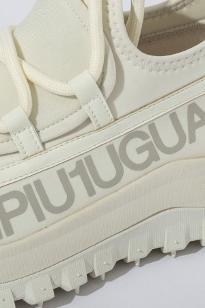 画像7: 1piu1uguale3 RELAX ウノピゥウノウグァーレトレ リラックス ボリュームソールサイドロゴスニーカー{-BEA}