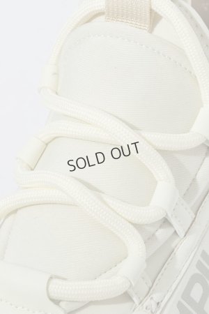 画像9: {SOLD}1piu1uguale3 RELAX ウノピゥウノウグァーレトレ リラックス ボリュームソールサイドロゴスニーカー{-BEA}