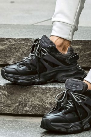 画像2: 1piu1uguale3 RELAX ウノピゥウノウグァーレトレ リラックス レイヤードダッドスニーカー{-BEA}