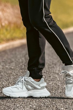 画像6: 1piu1uguale3 RELAX ウノピゥウノウグァーレトレ リラックス レイヤードダッドスニーカー{-BEA}