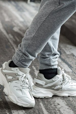 画像13: 1piu1uguale3 RELAX ウノピゥウノウグァーレトレ リラックス レイヤードダッドスニーカー{-BEA}