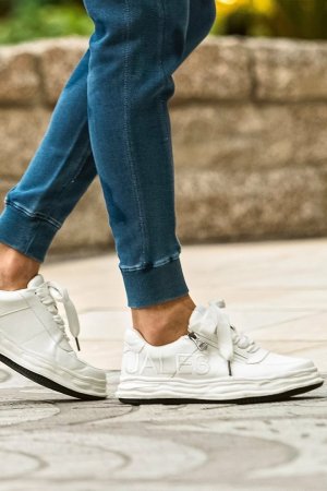 画像5: 1piu1uguale3 RELAX ウノピゥウノウグァーレトレ リラックス ボリュームソール刺繍ロゴスニーカー{-BFS}