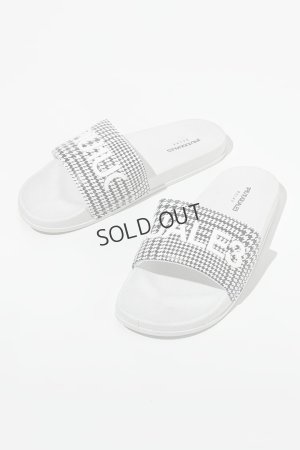 画像1: {SOLD}1piu1uguale3 RELAX ウノピゥウノウグァーレトレ リラックス グレンチェックシャワーサンダル{USZ-26010-BFS}