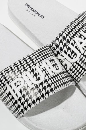 画像6: 1piu1uguale3 RELAX ウノピゥウノウグァーレトレ リラックス グレンチェックシャワーサンダル{USZ-26010-BFS}