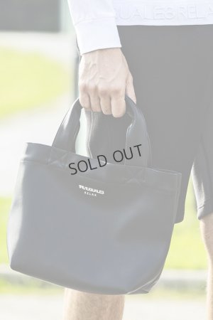 画像4: {SOLD}1piu1uguale3 RELAX ウノピゥウノウグァーレトレ リラックス サークルロゴPUランチバッグ{-BES}