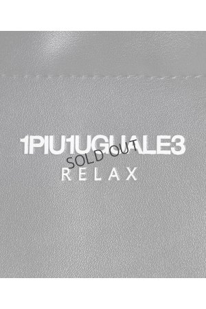 画像10: {SOLD}1piu1uguale3 RELAX ウノピゥウノウグァーレトレ リラックス サークルロゴPUランチバッグ{-BES}