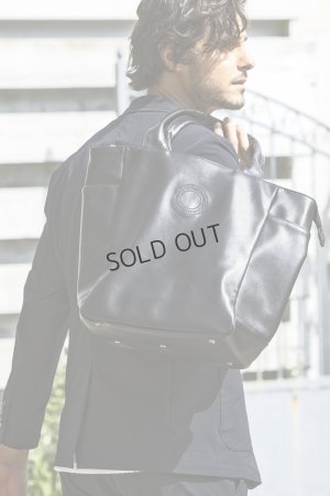 画像5: {SOLD}1piu1uguale3 RELAX ウノピゥウノウグァーレトレ リラックス サークルロゴPUトートバッグ{-BES}