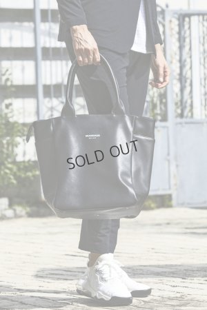 画像8: {SOLD}1piu1uguale3 RELAX ウノピゥウノウグァーレトレ リラックス サークルロゴPUトートバッグ{-BES}