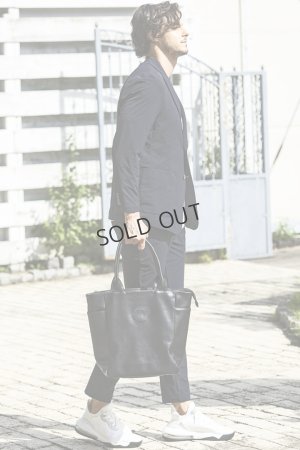 画像9: {SOLD}1piu1uguale3 RELAX ウノピゥウノウグァーレトレ リラックス サークルロゴPUトートバッグ{-BES}