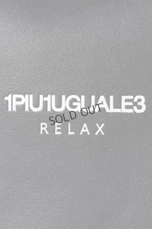 画像14: {SOLD}1piu1uguale3 RELAX ウノピゥウノウグァーレトレ リラックス サークルロゴPUトートバッグ{-BES}