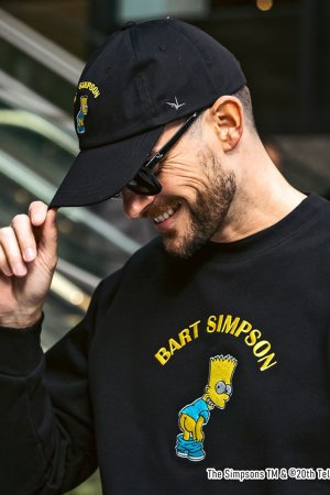 画像2: 【 20%OFF セール｜7,700円→6,160円】 1piu1uguale3 RELAX ウノピゥウノウグァーレトレ リラックス /The Simpsons/バート・シンプソン/キャップ{-BES}