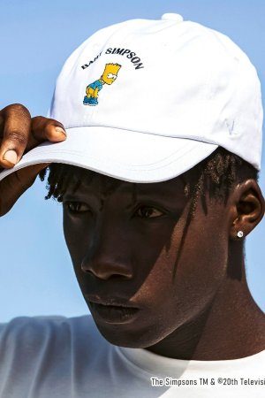 画像2: 【 20%OFF セール｜7,700円→6,160円】 1piu1uguale3 RELAX ウノピゥウノウグァーレトレ リラックス /The Simpsons/バート・シンプソン/キャップ{-BES}