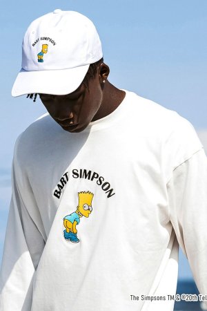 画像6: 【 20%OFF セール｜7,700円→6,160円】 1piu1uguale3 RELAX ウノピゥウノウグァーレトレ リラックス /The Simpsons/バート・シンプソン/キャップ{-BES}