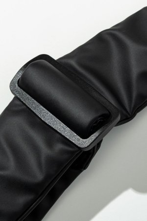 画像11: 1piu1uguale3 RELAX ウノピゥウノウグァーレトレ リラックス シルバーロゴプレートパデッドミニショルダーバッグ{-BEA}