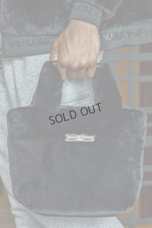 画像1: 1piu1uguale3 RELAX ウノピゥウノウグァーレトレ リラックス シルバーロゴプレートファーミニトートバッグ{-BEA}