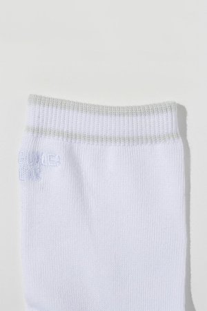 画像3: 1piu1uguale3 RELAX ウノピゥウノウグァーレトレ リラックス ロゴ刺繍クルーソックス{-BEA}