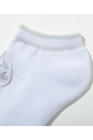 画像3: 1piu1uguale3 RELAX ウノピゥウノウグァーレトレ リラックス × Mark Gonzales ロゴ刺繍アンクルソックス{-BFS}