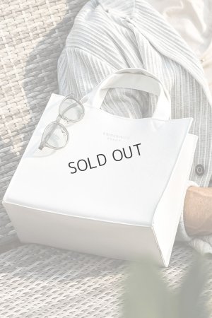 画像1: {SOLD}1piu1uguale3 RELAX ウノピゥウノウグァーレトレ リラックス シンセティックサフィアーノミニトートバッグ{-BFS}