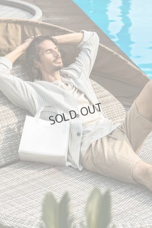 画像2: {SOLD}1piu1uguale3 RELAX ウノピゥウノウグァーレトレ リラックス シンセティックサフィアーノミニトートバッグ{-BFS}