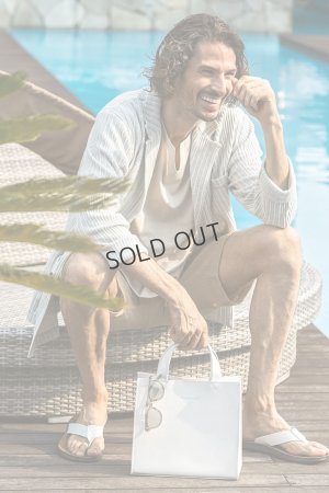 画像4: {SOLD}1piu1uguale3 RELAX ウノピゥウノウグァーレトレ リラックス シンセティックサフィアーノミニトートバッグ{-BFS}