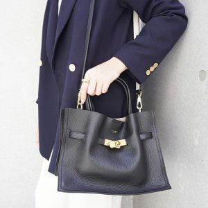 画像2: VIOLAd'ORO ヴィオラドーロ TRERO LEATHER BAG{-BEA}